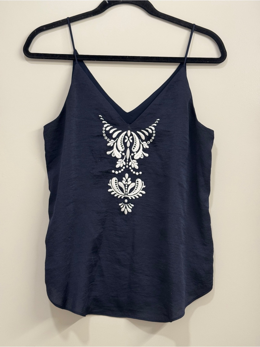 Express Navy Blue V-Neck Cami